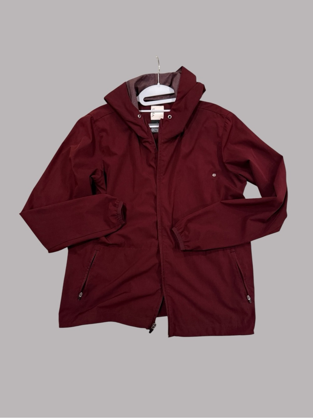 Vuori Jacket Burgundy Size Large